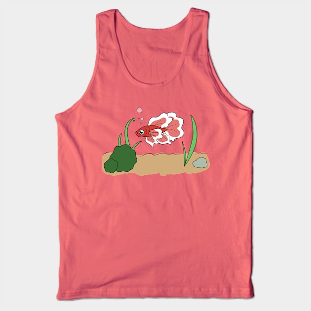 Betta Fish Tank Top by Bloo_the_Fluff